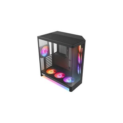 Nzxt H6 RGB+ ( 2026 ) All Black, Tower-Gehäuse Nzxt H6 RGB+ ( 2026 ) All Black, Tower-Gehäuse