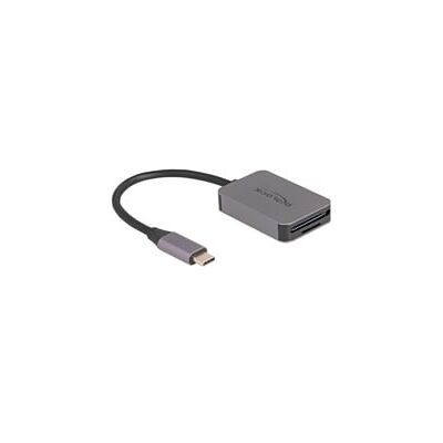 Delock USB Type-C Card Reader für SD oder Micro SD Speicherkarten, Kartenleser Delock USB Type-C Card Reader für SD oder Micro SD Speicherkarten, Kartenleser