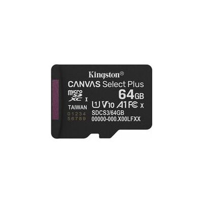 Kingston Canvas Select Plus 64 GB MicroSDXC, Speicherkarte Kingston Canvas Select Plus 64 GB MicroSDXC, Speicherkarte