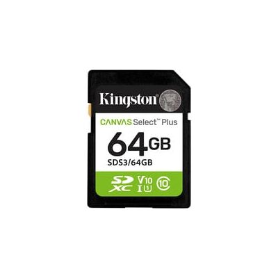 Kingston Canvas Select Plus 64 GB SDXC, Speicherkarte Kingston Canvas Select Plus 64 GB SDXC, Speicherkarte