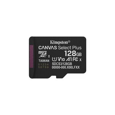 Kingston Canvas Select Plus 128 GB MicroSDXC, Speicherkarte Kingston Canvas Select Plus 128 GB MicroSDXC, Speicherkarte