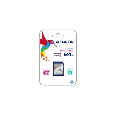 ADATA Premier 64 GB SDXC, Speicherkarte ADATA Premier 64 GB SDXC, Speicherkarte