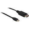 Delock Kabel mini DisplayPort -> DisplayPort, Adapter