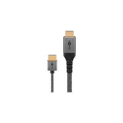 Goobay Plus 4K HDMI Slim Ethernet Kabel Goobay Plus 4K HDMI Slim Ethernet Kabel