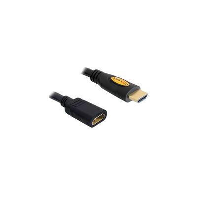 Delock Verlängerungskabel High Speed HDMI mit Ethernet, HDMI A Stecker > HDMI A Buchse Delock Verlängerungskabel High Speed HDMI mit Ethernet, HDMI A Stecker > HDMI A Buchse