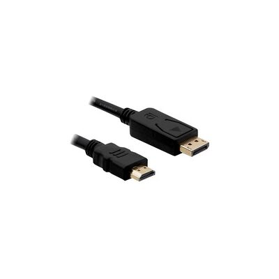 Delock Adapterkabel DisplayPort-Stecker > HDMI-Stecker Delock Adapterkabel DisplayPort-Stecker > HDMI-Stecker