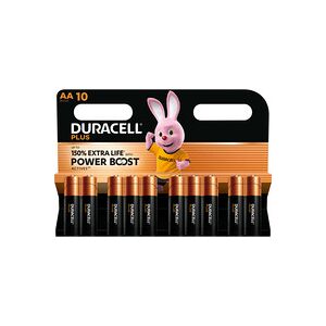Duracell Plus Alkaline Batterie, Mignon AA LR06 1,5V, Extra Life Duracell Plus Alkaline Batterie, Mignon AA LR06 1,5V, Extra Life