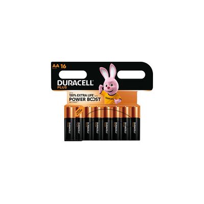 Duracell Plus Alkaline Batterie, Mignon AA LR06 1,5V, Extra Life Duracell Plus Alkaline Batterie, Mignon AA LR06 1,5V, Extra Life