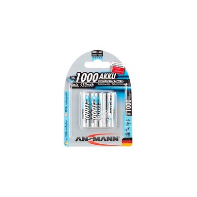 Ansmann 1000mAh NiMh Professional, Akku Ansmann 1000mAh NiMh Professional, Akku