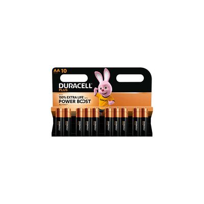 Duracell Plus Alkaline Batterie, Mignon AA LR06 1,5V, Extra Life Duracell Plus Alkaline Batterie, Mignon AA LR06 1,5V, Extra Life