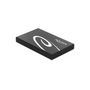Delock Externes Gehäuse für 2.5″ SATA HDD / SSD mit SuperSpeed USB 10 Gbps (USB 3.1 Gen 2), Laufwerksgehäuse Delock Externes Gehäuse für 2.5″ SATA HDD / SSD mit SuperSpeed USB 10 Gbps (USB 3.1 Gen 2), Laufwerksgehäuse