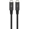 Goobay USB4 Gen 3x2 Kabel, USB-C Stecker > USB-C Stecker, Koaxialkabel