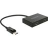 Delock DisplayPort Splitter 1.2 in > 2x DisplayPort out