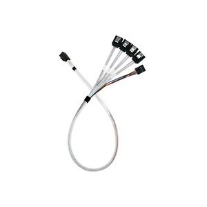Silverstone Adapterkabel SST-CPS05-RE, mini-SAS SFF 8643 > 4x SATA Silverstone Adapterkabel SST-CPS05-RE, mini-SAS SFF 8643 > 4x SATA