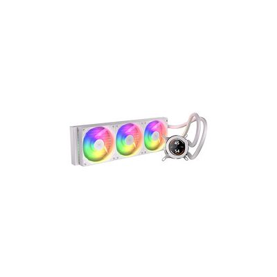 Krux HydroGlance 360 LCD White, Wasserkühlung Krux HydroGlance 360 LCD White, Wasserkühlung