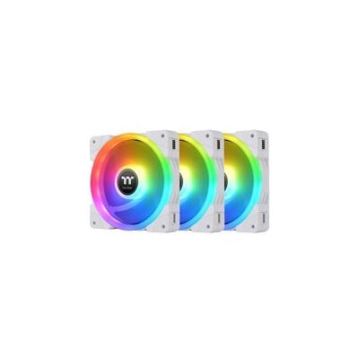 Thermaltake SWAFAN EX12 RGB PC Cooling Fan White TT Premium Edition, Gehäuselüfter Thermaltake SWAFAN EX12 RGB PC Cooling Fan White TT Premium Edition, Gehäuselüfter