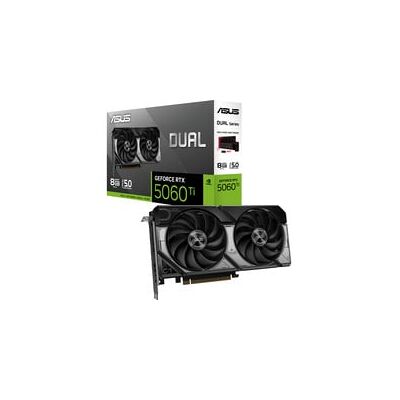 Asus GeForce RTX 5060 Ti DUAL 8GB, Grafikkarte Asus GeForce RTX 5060 Ti DUAL 8GB, Grafikkarte