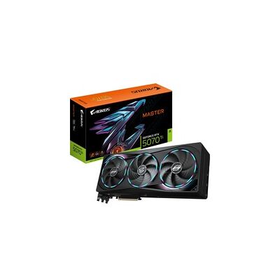 Gigabyte GeForce RTX 5070 Ti AORUS MASTER 16G, Grafikkarte Gigabyte GeForce RTX 5070 Ti AORUS MASTER 16G, Grafikkarte