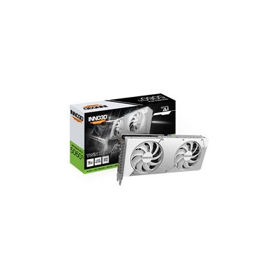Inno3d GeForce RTX 5060 Ti TWIN X2 OC WHITE 16GB, Grafikkarte Inno3d GeForce RTX 5060 Ti TWIN X2 OC WHITE 16GB, Grafikkarte