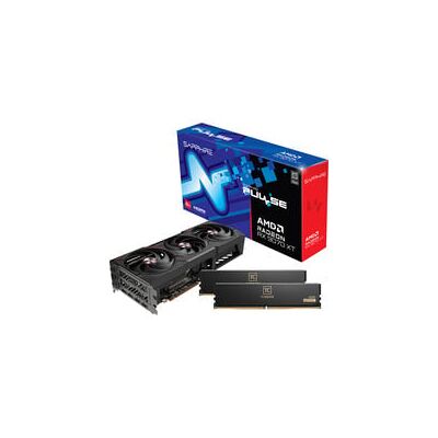alternate SAPPHIRE Radeon RX 9070 XT Pulse + 32GB DDR5-6000 (2x 16GB) CL30, PC-Aufrüstkit alternate SAPPHIRE Radeon RX 9070 XT Pulse + 32GB DDR5-6000 (2x 16GB) CL30, PC-Aufrüstkit