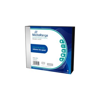 MediaRange DVD+R DL 8,5 GB, DVD-Rohlinge MediaRange DVD+R DL 8,5 GB, DVD-Rohlinge
