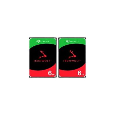 Seagate IronWolf NAS 2 x 6 TB SilentWolf Bundle, Festplatte Seagate IronWolf NAS 2 x 6 TB SilentWolf Bundle, Festplatte