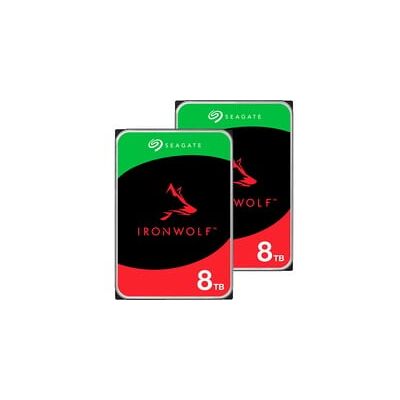 Seagate IronWolf NAS 2 x 8 TB Bundle, Festplatte Seagate IronWolf NAS 2 x 8 TB Bundle, Festplatte