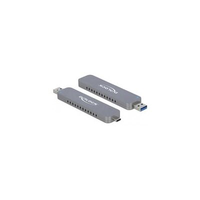 Delock Externes Gehäuse für M.2 für M.2 NVMe PCIe SSD, Laufwerksgehäuse Delock Externes Gehäuse für M.2 für M.2 NVMe PCIe SSD, Laufwerksgehäuse
