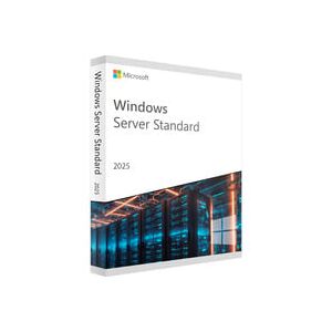 Microsoft Windows Server 2025 Standard 16 Core, Betriebssystem-Software Microsoft Windows Server 2025 Standard 16 Core, Betriebssystem-Software