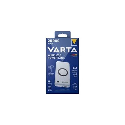 Varta Powerbank 20000mAh Kabelloses Laden - Power Bank Varta Powerbank 20000mAh Kabelloses Laden - Power Bank