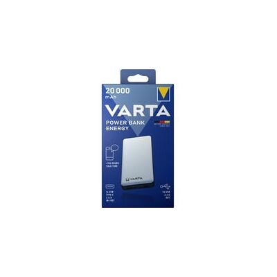Varta Powerbank 20000 mAh - Tragbares Externes Ladegerät für Smartphones & Tablets Varta Powerbank 20000 mAh - Tragbares Externes Ladegerät für Smartphones & Tablets