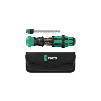 Wera Kraftform Kompakt 26 RA-R mit Tasche, Bit-Satz Wera Kraftform Kompakt 26 RA-R mit Tasche, Bit-Satz
