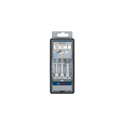 Bosch 2608587145 - Diamantbohrerset - Für Trockenbohrung in Keramik, Robust Bosch 2608587145 - Diamantbohrerset - Für Trockenbohrung in Keramik, Robust