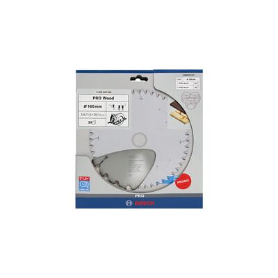 Bosch PRO Wood Kreissägeblatt 160 mm Bosch PRO Wood Kreissägeblatt 160 mm