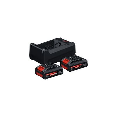 Bosch EXPERT Starter-Set 2x EXBA 18V-40 + Dual-Voltage-Ladegerät GAL 12V/18V-80 Bosch EXPERT Starter-Set 2x EXBA 18V-40 + Dual-Voltage-Ladegerät GAL 12V/18V-80