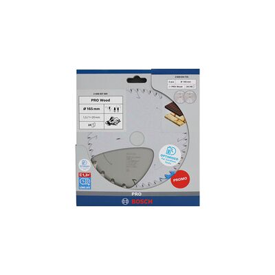 Bosch PRO Wood Cordless Kreissägeblatt 165 mm Bosch PRO Wood Cordless Kreissägeblatt 165 mm