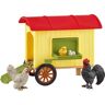 Schleich Farm World Mobiler Hühnerstall, Spielfigur