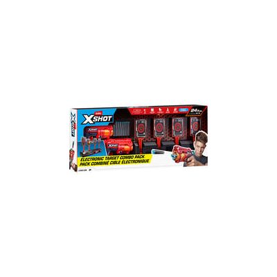 ZURU XSHOT Interaktive Zielscheibe & Fury 4 2er Pack, Dartblaster ZURU XSHOT Interaktive Zielscheibe & Fury 4 2er Pack, Dartblaster