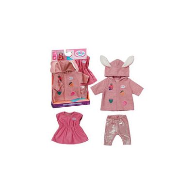 Zapf Creation BABY born® Mantel Set mit Kleid 43cm, Puppenzubehör Zapf Creation BABY born® Mantel Set mit Kleid 43cm, Puppenzubehör