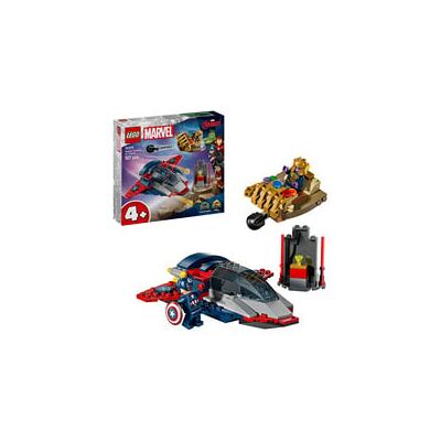 Lego 76319 Marvel Super Heroes Captain America vs. Thanos, Konstruktionsspielzeug Lego 76319 Marvel Super Heroes Captain America vs. Thanos, Konstruktionsspielzeug