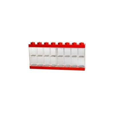 Room Copenhagen LEGO Minifiguren Display Case 16 rot, Aufbewahrungsbox Room Copenhagen LEGO Minifiguren Display Case 16 rot, Aufbewahrungsbox
