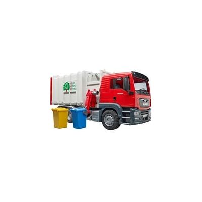 Bruder MAN TGS Seitenlader Müll-LKW, Modellfahrzeug Bruder MAN TGS Seitenlader Müll-LKW, Modellfahrzeug
