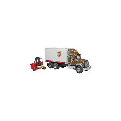 Bruder Mack Granite UPS Logistik-LKW, Modellfahrzeug Bruder Mack Granite UPS Logistik-LKW, Modellfahrzeug