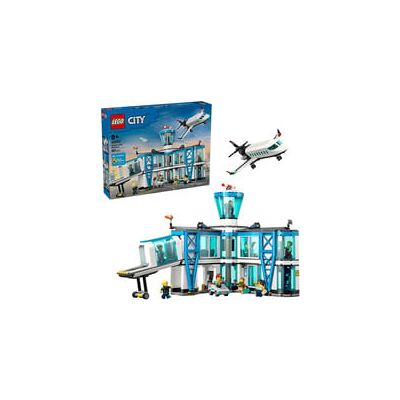 Lego 60502 City Flughafen mit Flugzeug, Konstruktionsspielzeug Lego 60502 City Flughafen mit Flugzeug, Konstruktionsspielzeug