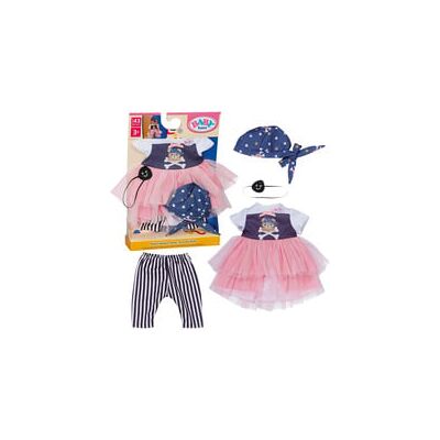 Zapf Creation BABY born® Piratenmädchen-Outfit 43cm, Puppenzubehör Zapf Creation BABY born® Piratenmädchen-Outfit 43cm, Puppenzubehör