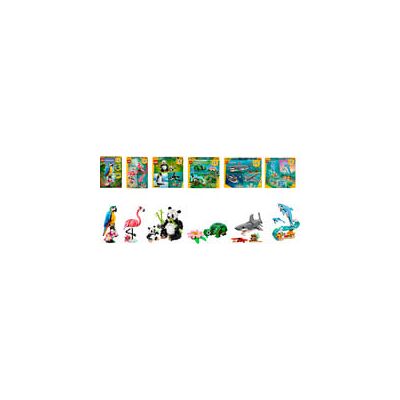 Lego Creator Wilde Tiere-Bundle, Konstruktionsspielzeug Lego Creator Wilde Tiere-Bundle, Konstruktionsspielzeug