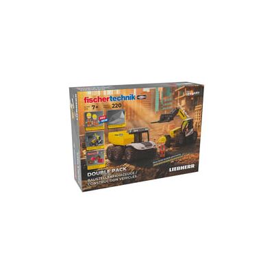 Fischertechnik Liebherr Double Pack Baufahrzeuge, Konstruktionsspielzeug Fischertechnik Liebherr Double Pack Baufahrzeuge, Konstruktionsspielzeug