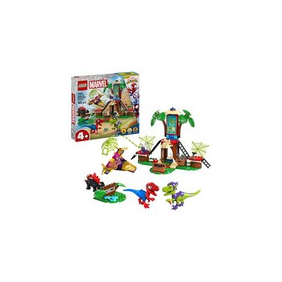 Lego 11200 Marvel Spidey und seine Super-Freunde Showdown am Baumhaus: Spidey-Rex vs. Gobby-Raptor, Konstruktionsspielzeug Lego 11200 Marvel Spidey und seine Super-Freunde Showdown am Baumhaus: Spidey-Rex vs. Gobby-Raptor, Konstruktionsspielzeug