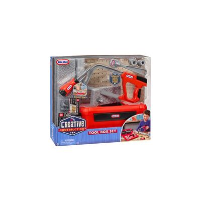 MGA Entertainment Little Tikes Creative Construction - Werkzeugkasten-Set, Kinderwerkzeug MGA Entertainment Little Tikes Creative Construction - Werkzeugkasten-Set, Kinderwerkzeug