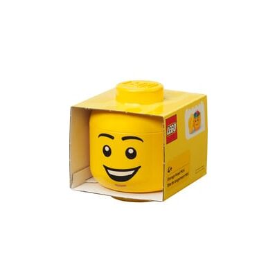 LEGO Mini Aufbewahrungskopf - Stapelbare Spielzeugkiste LEGO Mini Aufbewahrungskopf - Stapelbare Spielzeugkiste